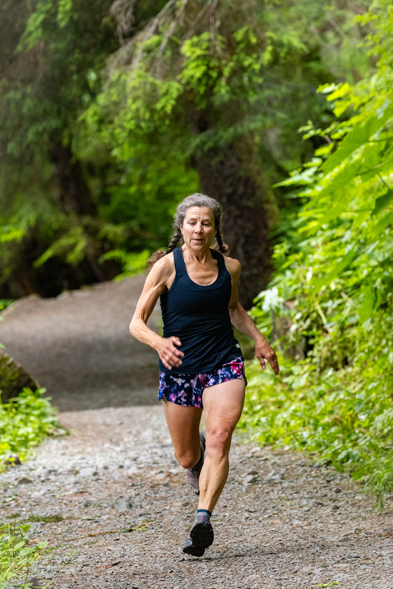 Runner on trail.