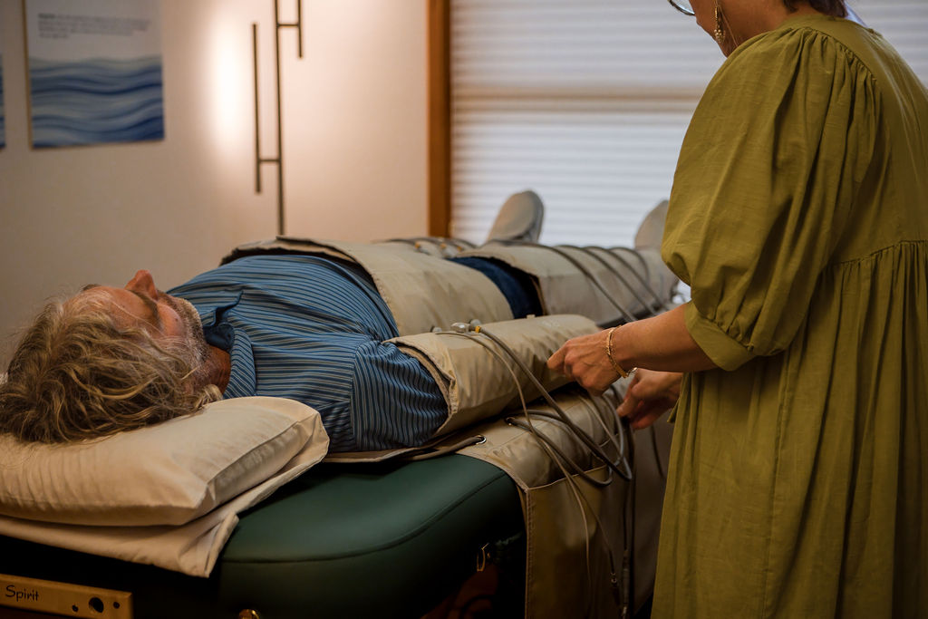 Client receiving Flowpresso compression session at Alpine